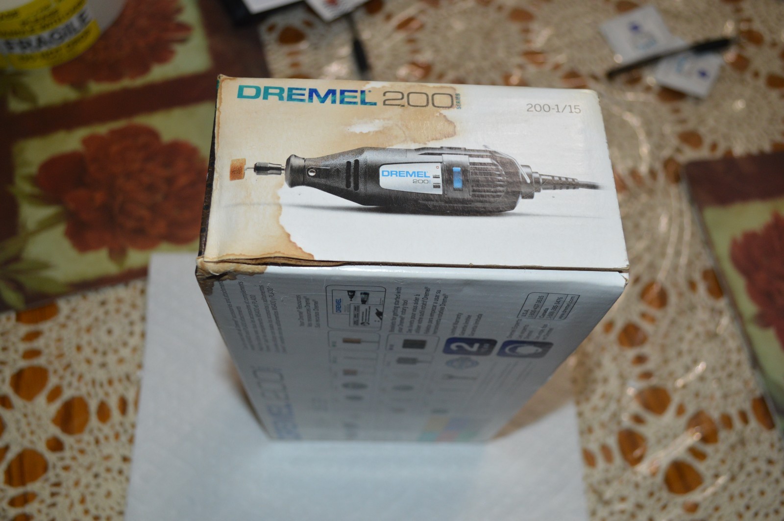 Dremel 200 Two-Speed 120V Corded Rotary Tool 16-Piece Kit 200-1/15