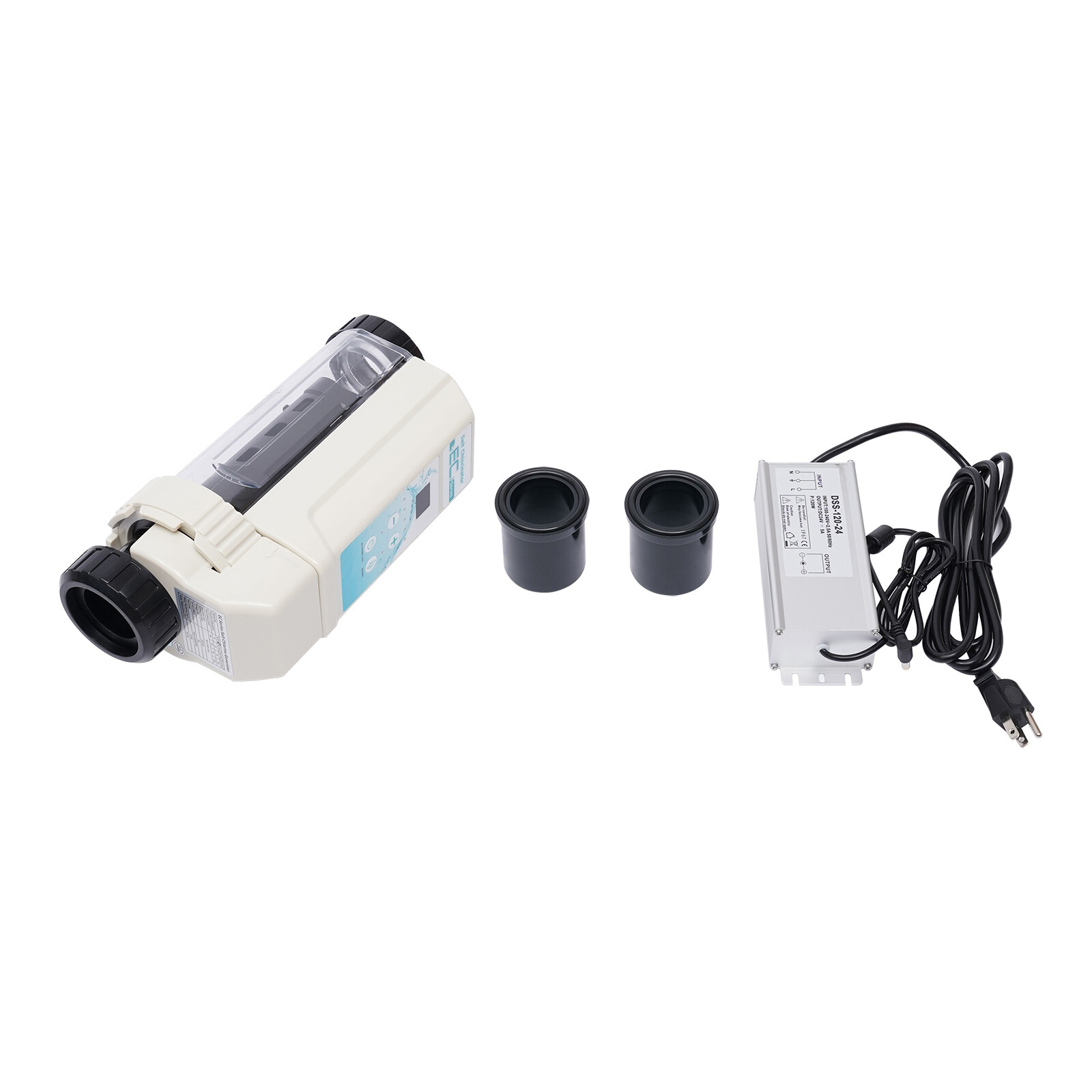 120W Salt Water Chlorine Generator LED Electrolytic Salt Disinfection Machine US