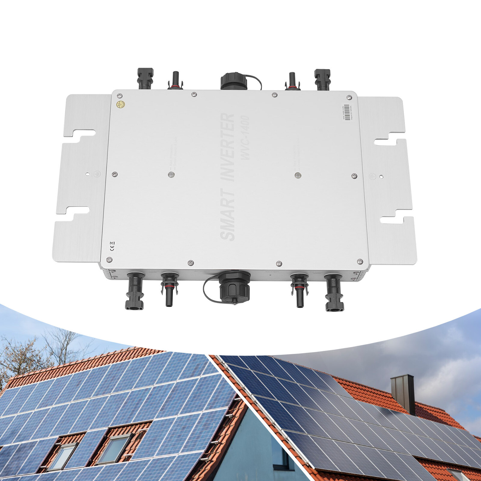 MPPT Grid Tie Smart Solar Micro Inverter 1400W Grid Tie & DC to AC 110V