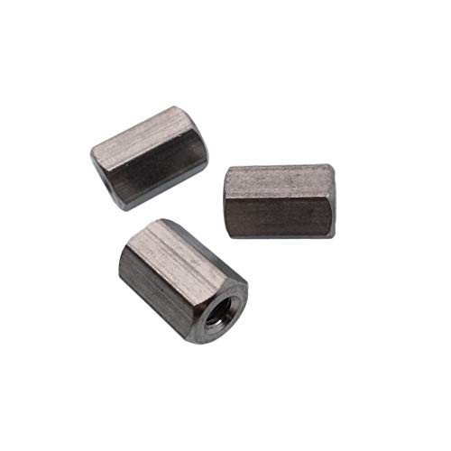 10pcs M4 x 0.7 x 12mm Stainless steel Long Coupling Hex Nut Connector