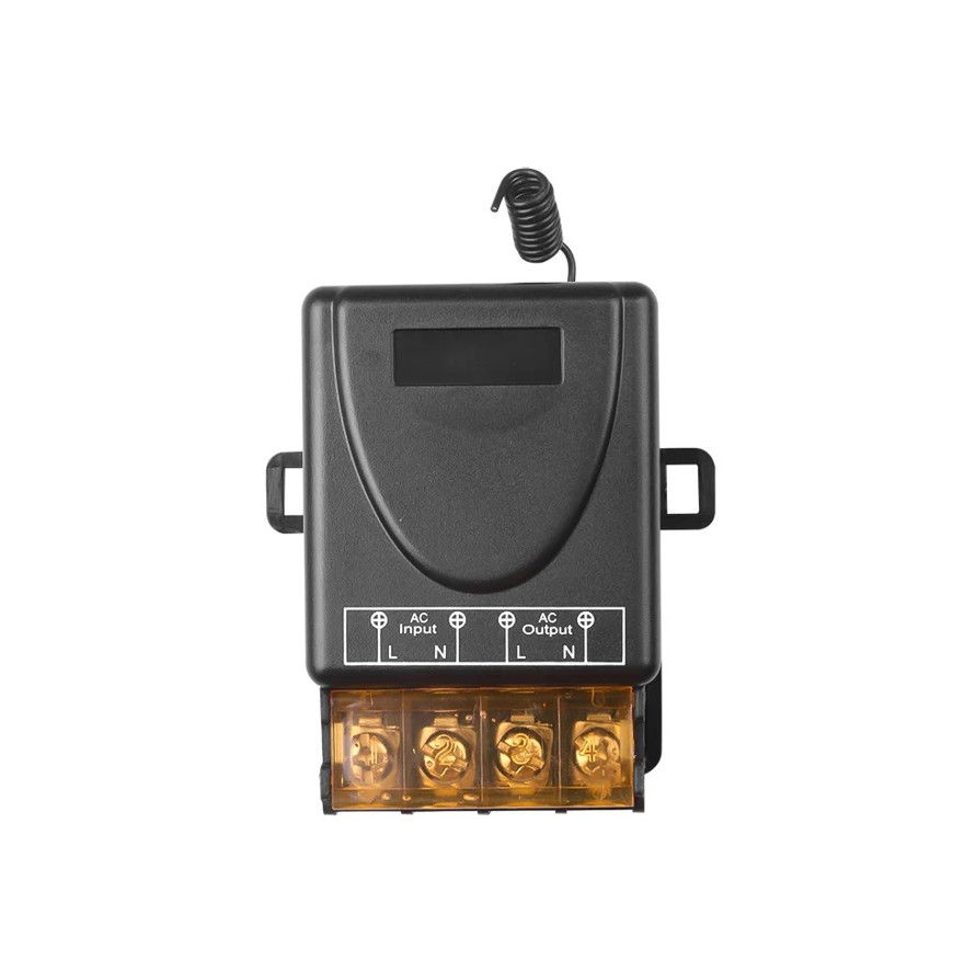 1set 433MHz Wireless Remote Control Switch 110V/220V 10A Relay with 2 Remotes