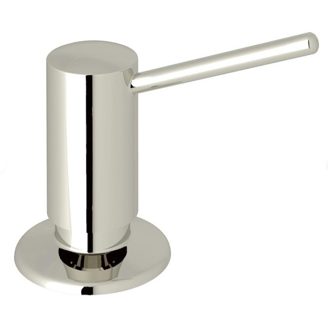 Rohl LS450LPN Lux Soap Dispenser Soap/Lotion Dispenser, Polished Nickel