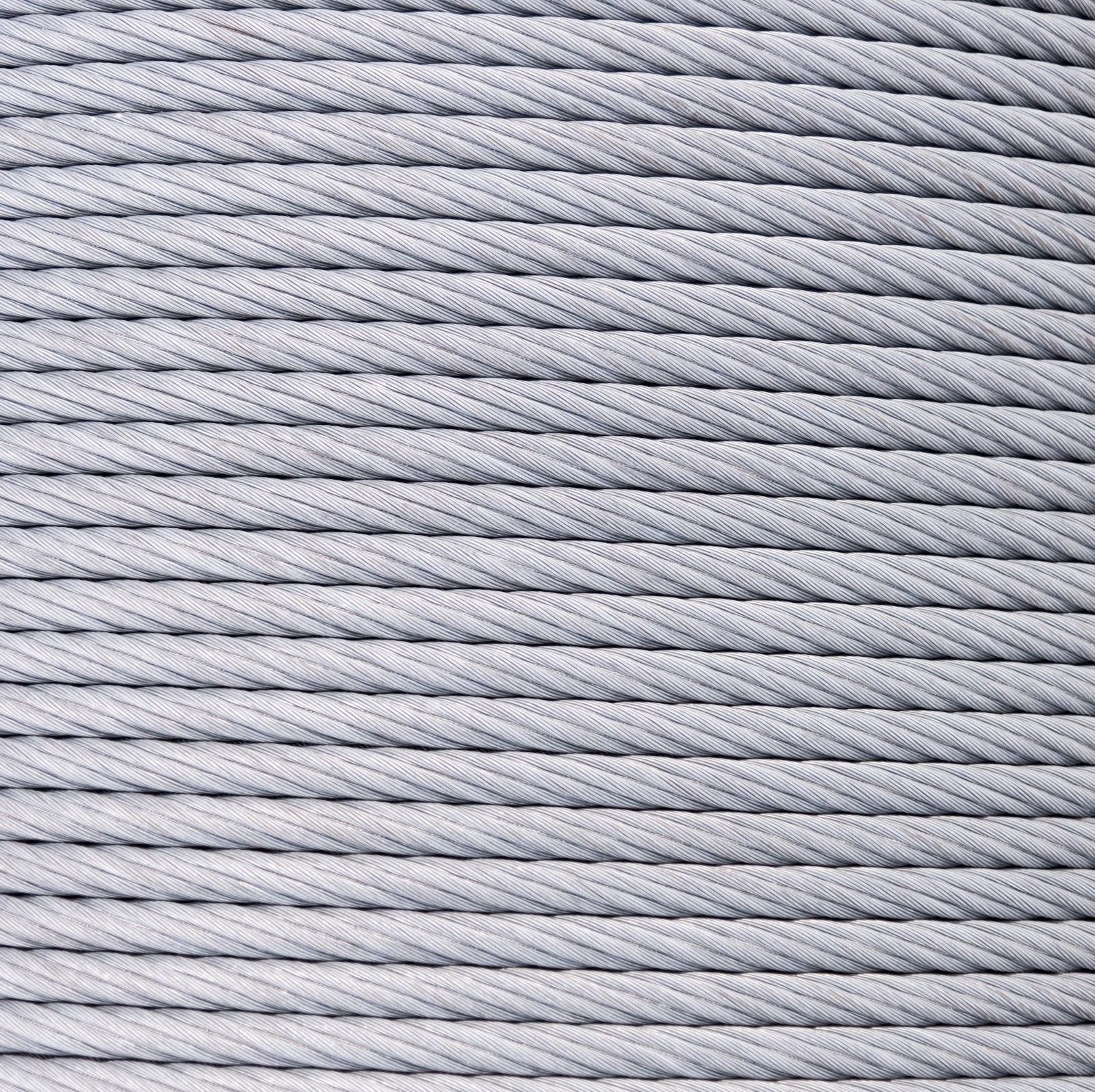 1/8″ Galvanized Aircraft Cable Steel Wire Rope 7×19 (700 Feet) 700 ft.