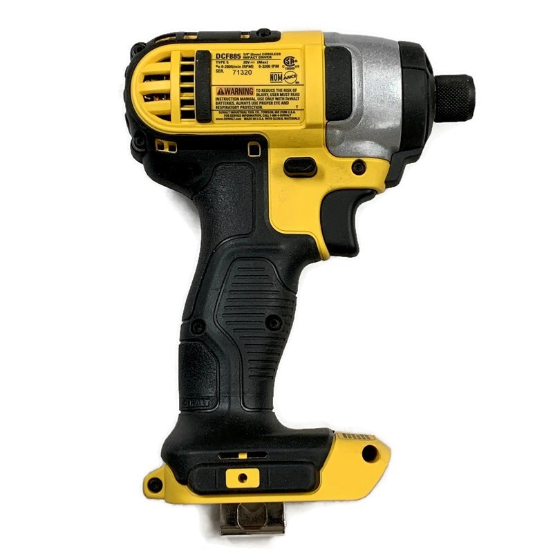 DEWALT DCF885B 20V MAX Lithium Ion 1/4″ Impact Driver TOOL ONLY 0400