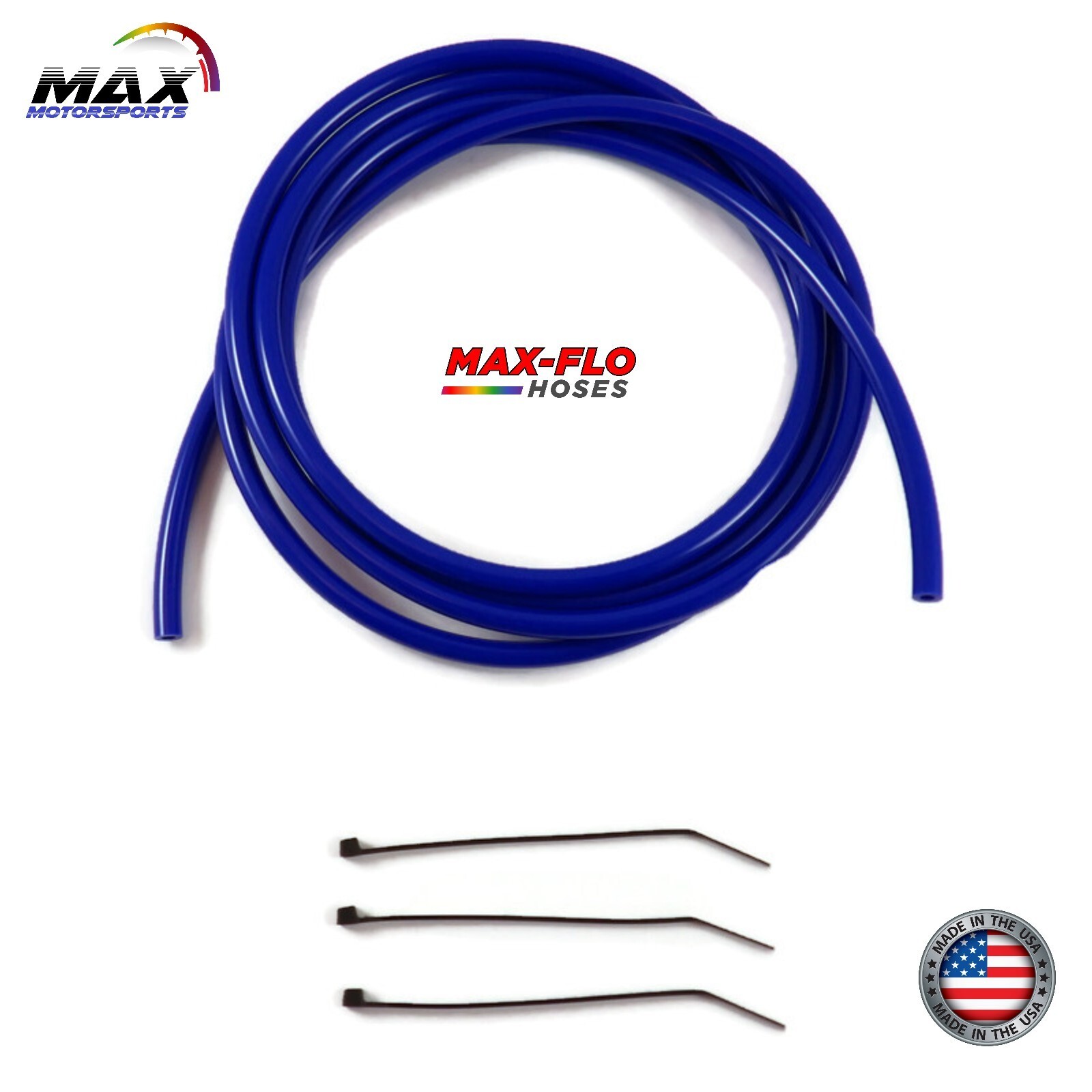 6’ x 1/8” (3.2mm) ID x 1/4” OD YAMAHA BLUE FUEL LINE GAS SMALL CARB VENT HOSE