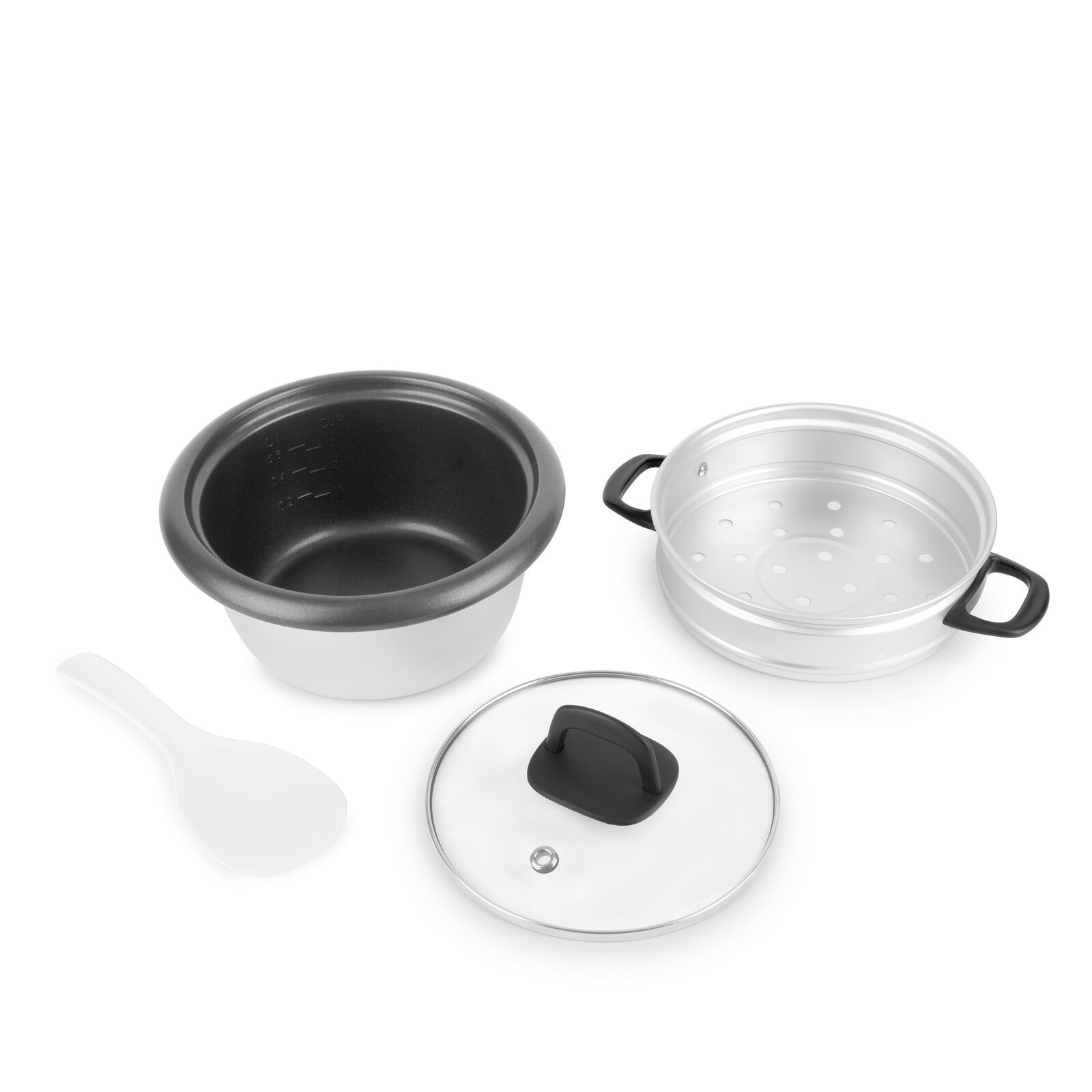 1.5Qt. Rice & Grain Cooker Nonstick Interior Dishwasher Safe Parts Simple New