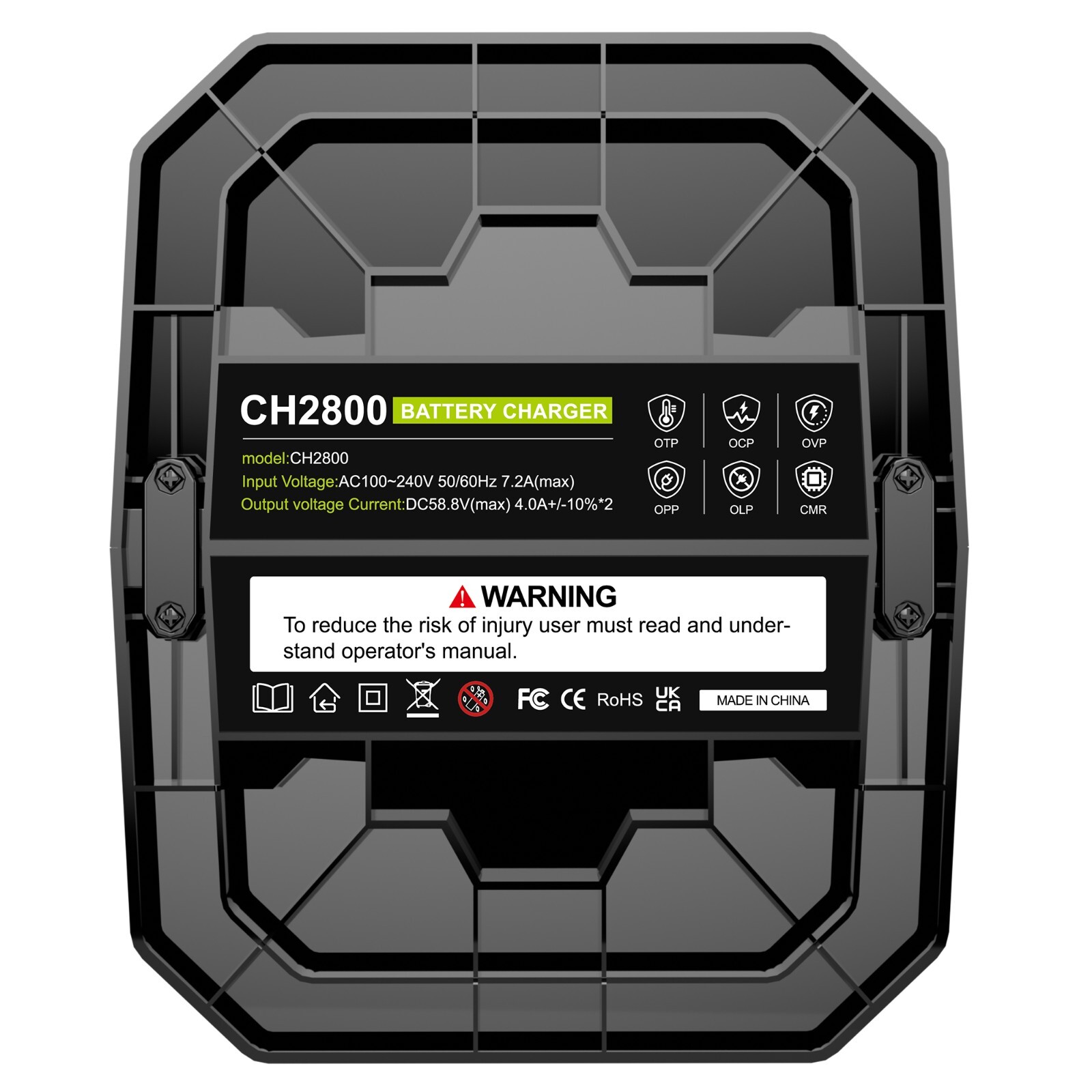 CH2800D For EGO battery charger Fit for All EGO POWER+ 56V ARC Lithium Batteries