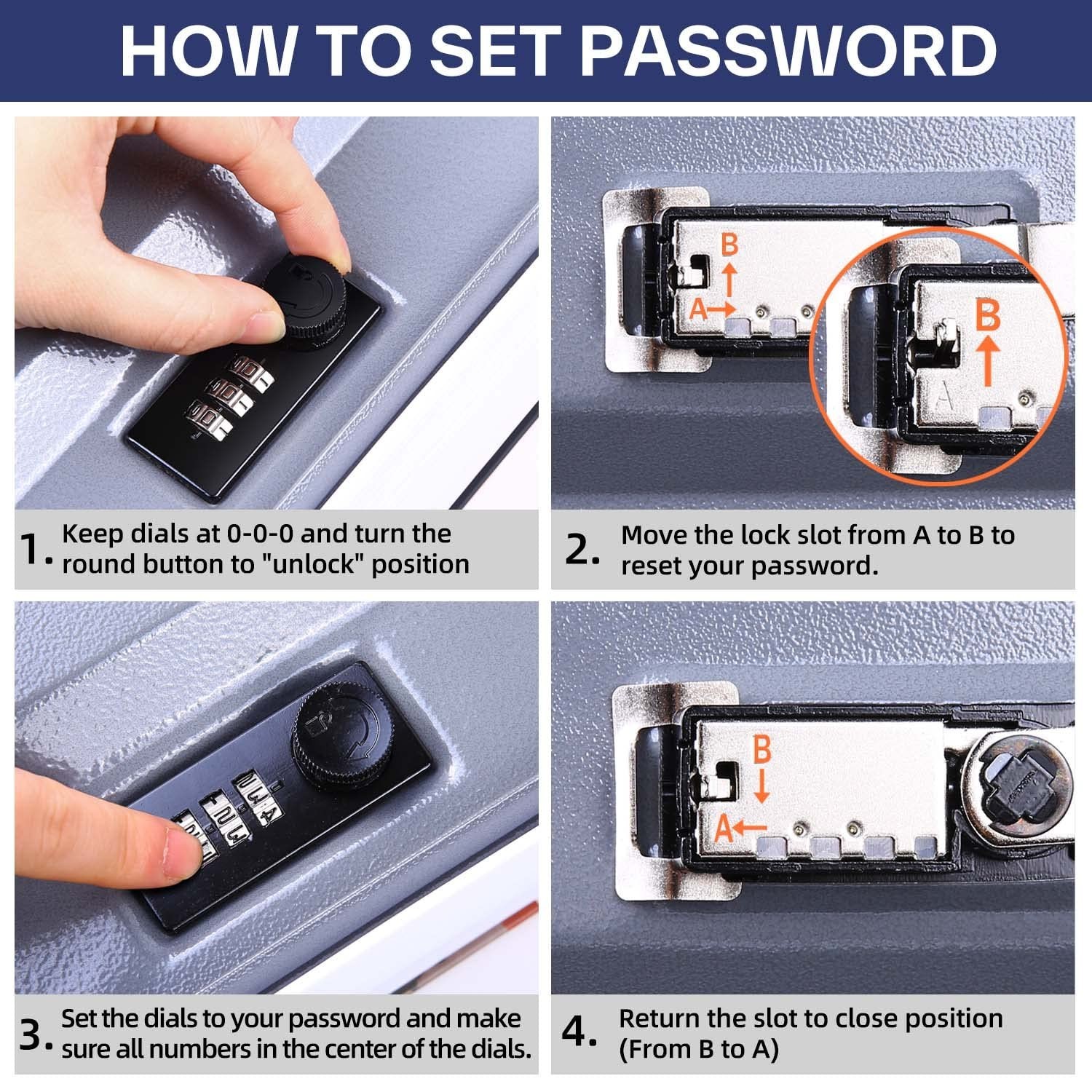 Book Safe Box with Combination Lock Dictionary Diversion Safe Secret Hidden Box