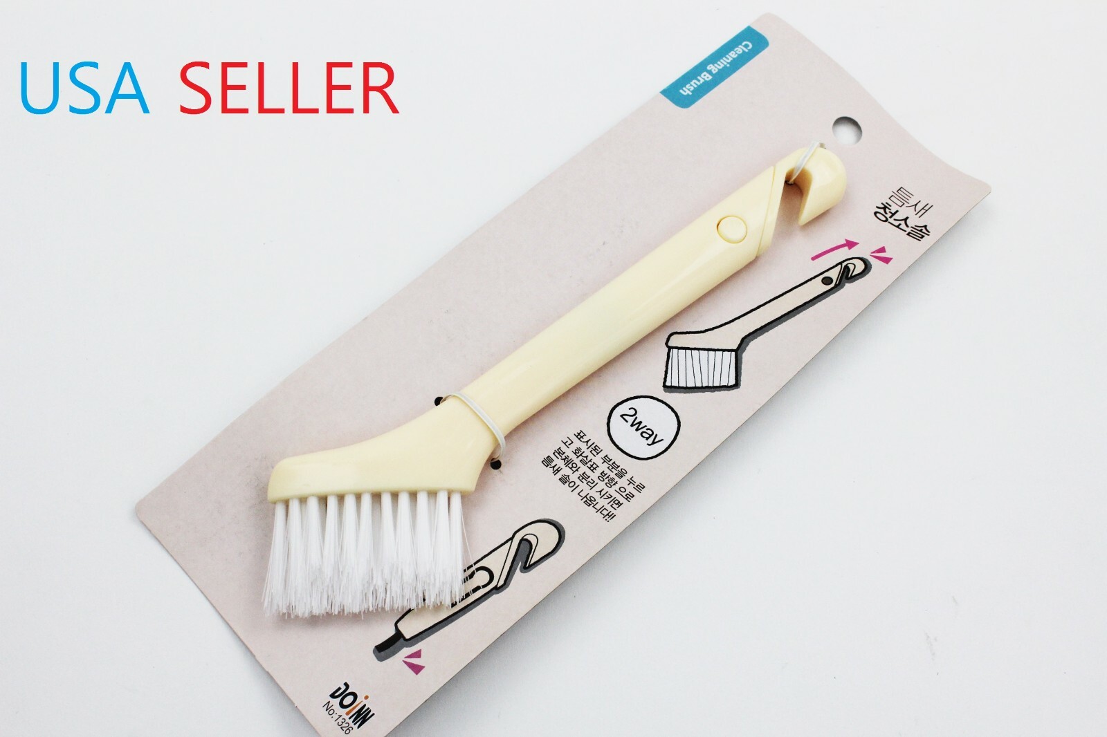 Multipurpose Cleaning Brush Great for Tile, Grout, Bathroom, Kitchen, Automotive