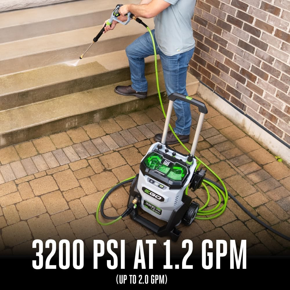 Electric Pressure Washer,3200 PSI Power Washer, Battery and Charger Not Included