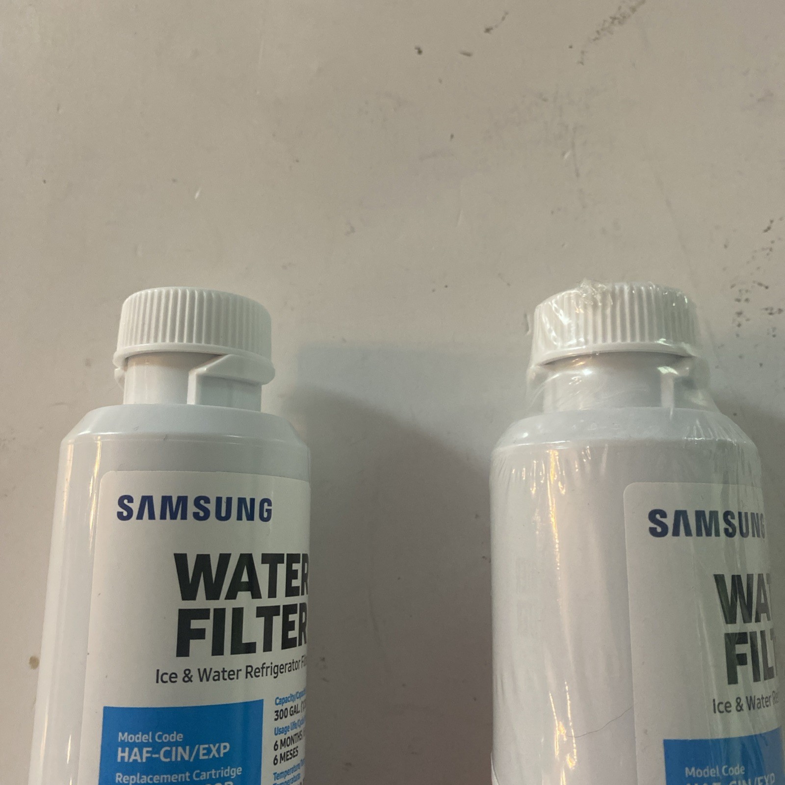 2 Pack Samsung DA29-00020B HAF-CIN/EXP Refrigerator Water Filters READ