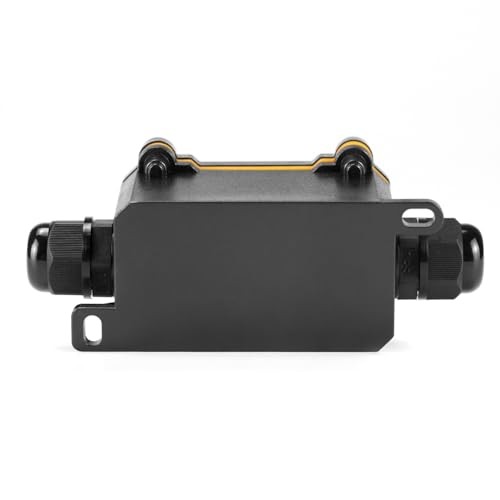 Inline Cord Switch with Red Indicator Light, IP67 Waterproof, DPST On-Off