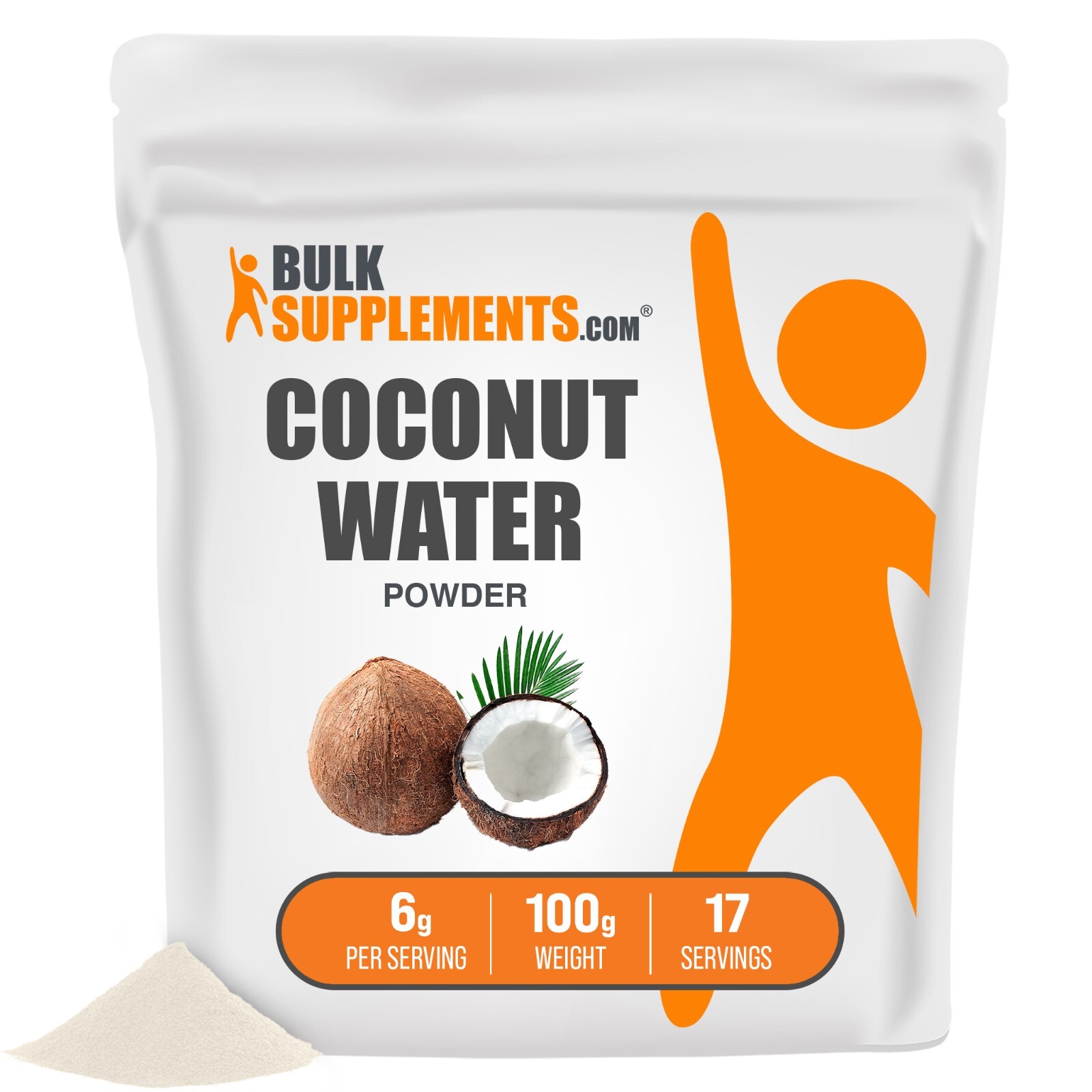 BulkSupplements Coconut Water Powder – Electrolytes Keto Friendly