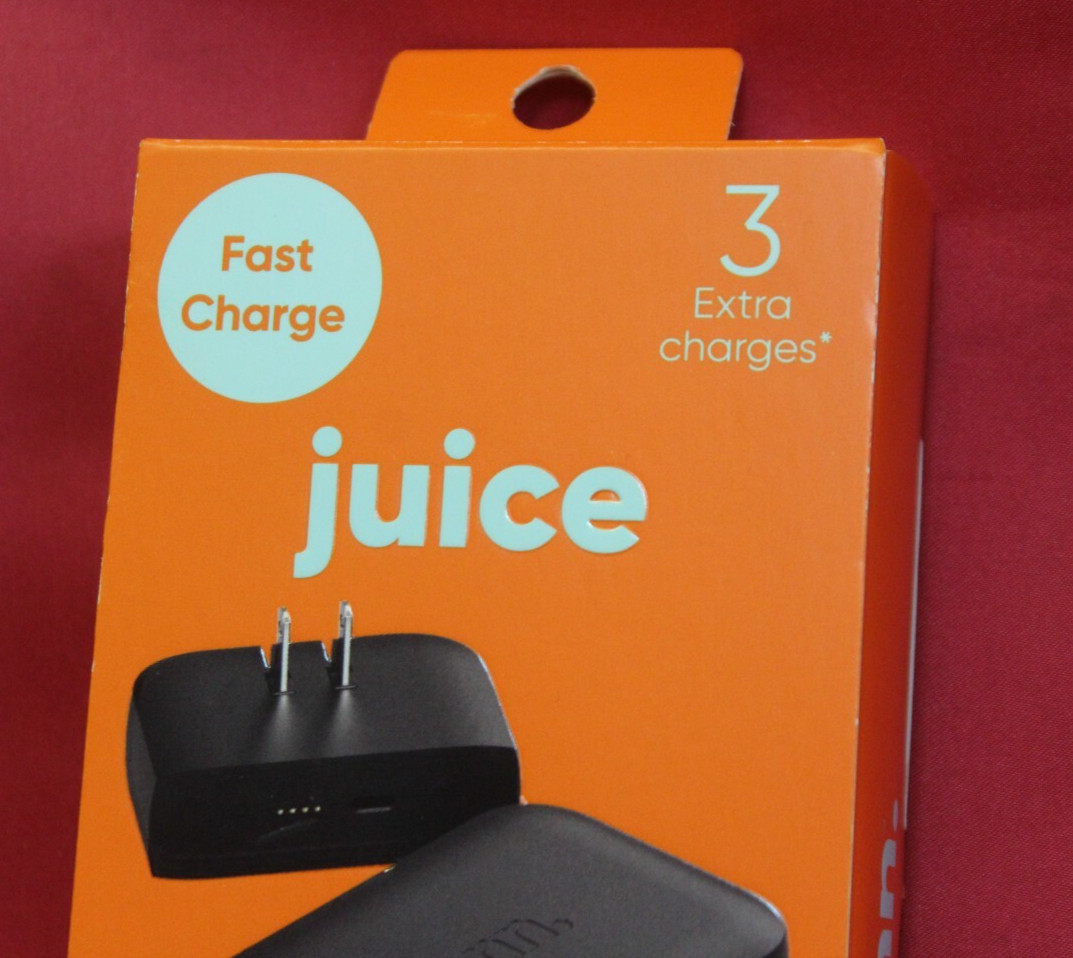 2-in-1 Portable Battery + Charger with Detachable Adapter + Extra Charging Port