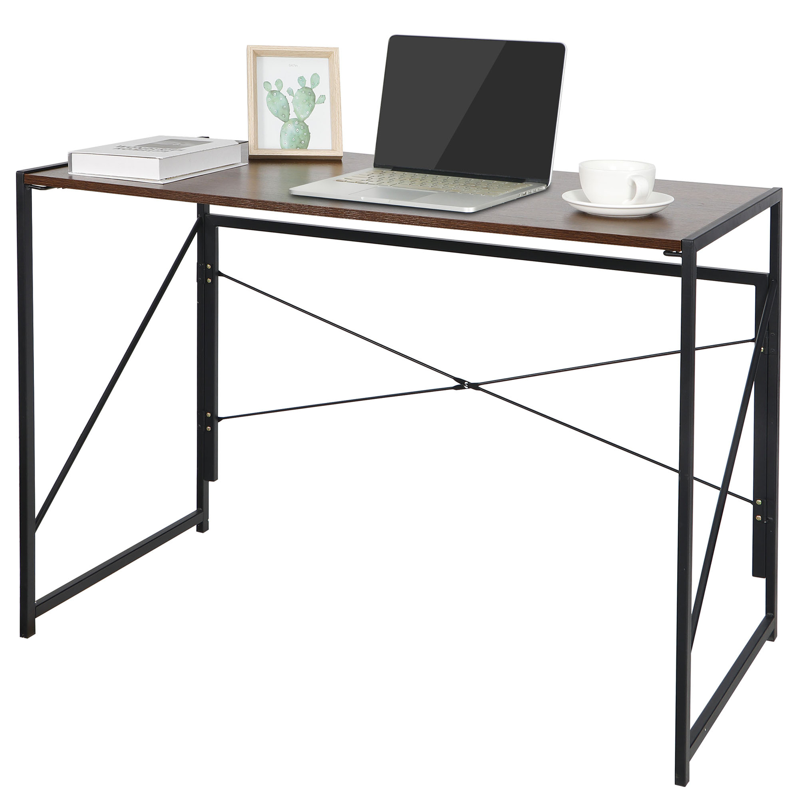 Office Computer Desk Writing Modern Simple Study Industrial Style Folding Home