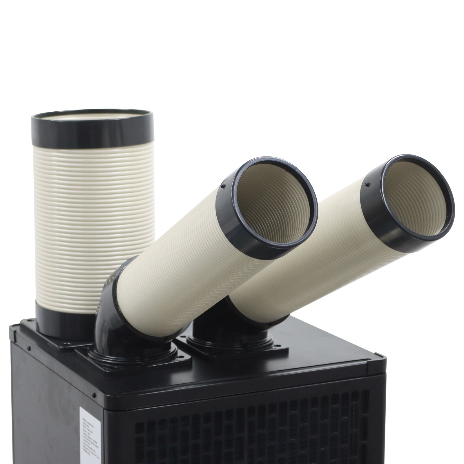 Portable Industrial Air Conditioner Two Tube Spot Cooler 110V 12000Btu/h 1100W
