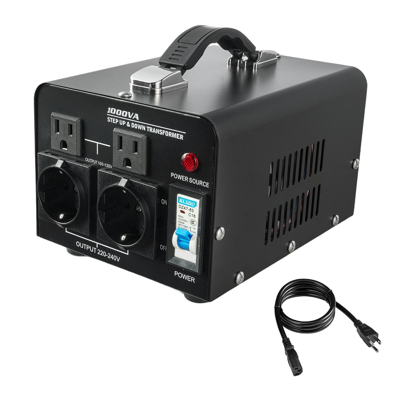 Uimoso Voltage Converter Transformer 1000VA for 110V to 220V and 220V to 110V