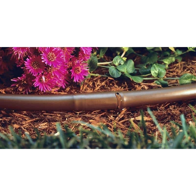 Rain Bird Drip Emitter Tubing 1/2 in x 100 ft Irrigation Hose 12 in Spacing