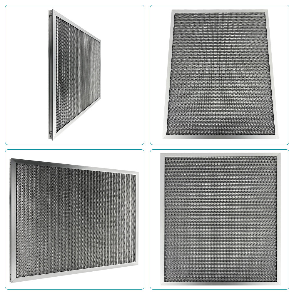 Permanent Washable Electrostatic Furnace Ac Air Filter Replacement Multi Sizes