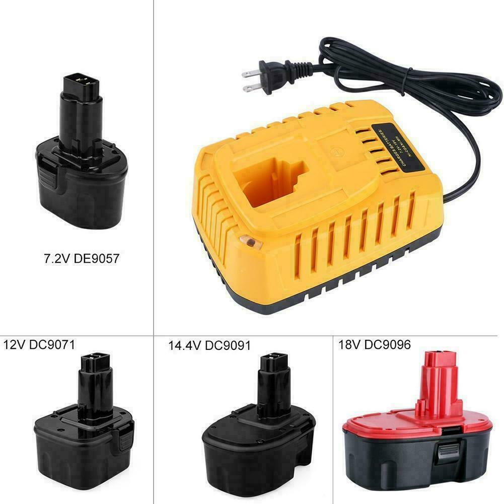 New FOR Dewalt DC9096 Battery Charger 7.2v -18v Li-Ion& NiCD DC9310 Fast Charger