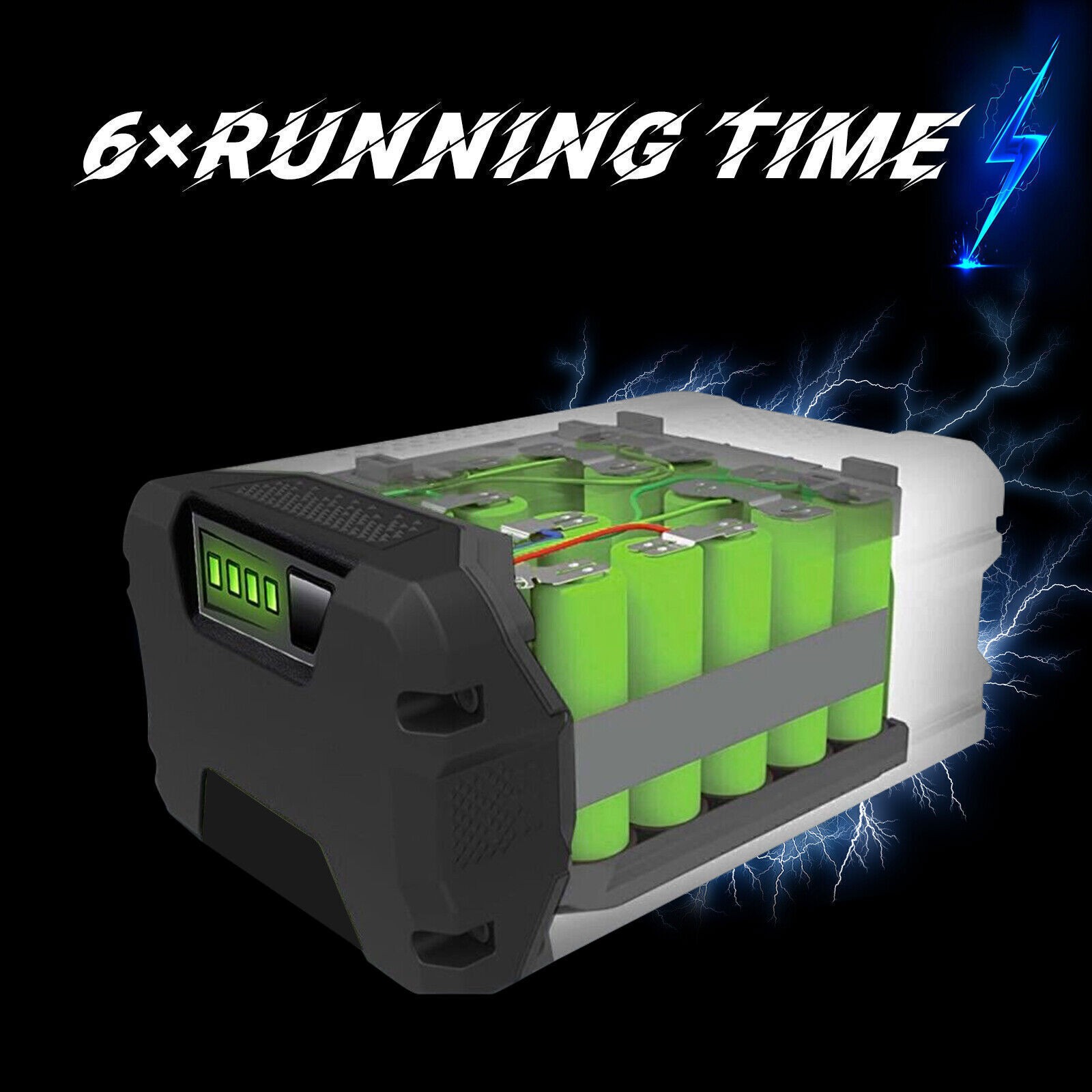 8.0mAh For Greenworks 80V Pro 8.0Ah Lithium Battery GBA80200 GBA80400 Battery