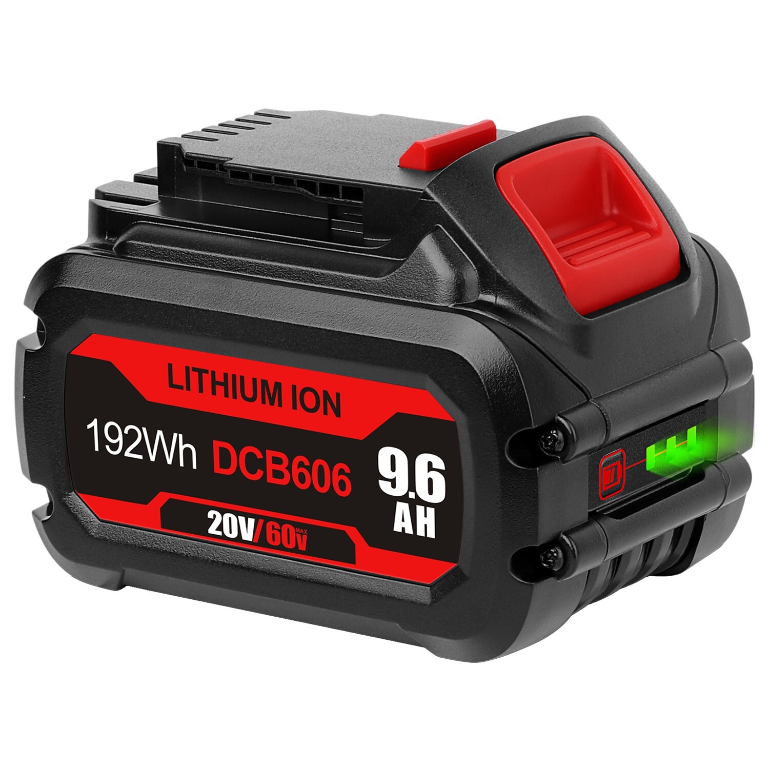 9.6Ah For DEWALT FLEXVOLT 20V/60V MAX Lithium-ion Battery DCB609 DCB606 DCB612