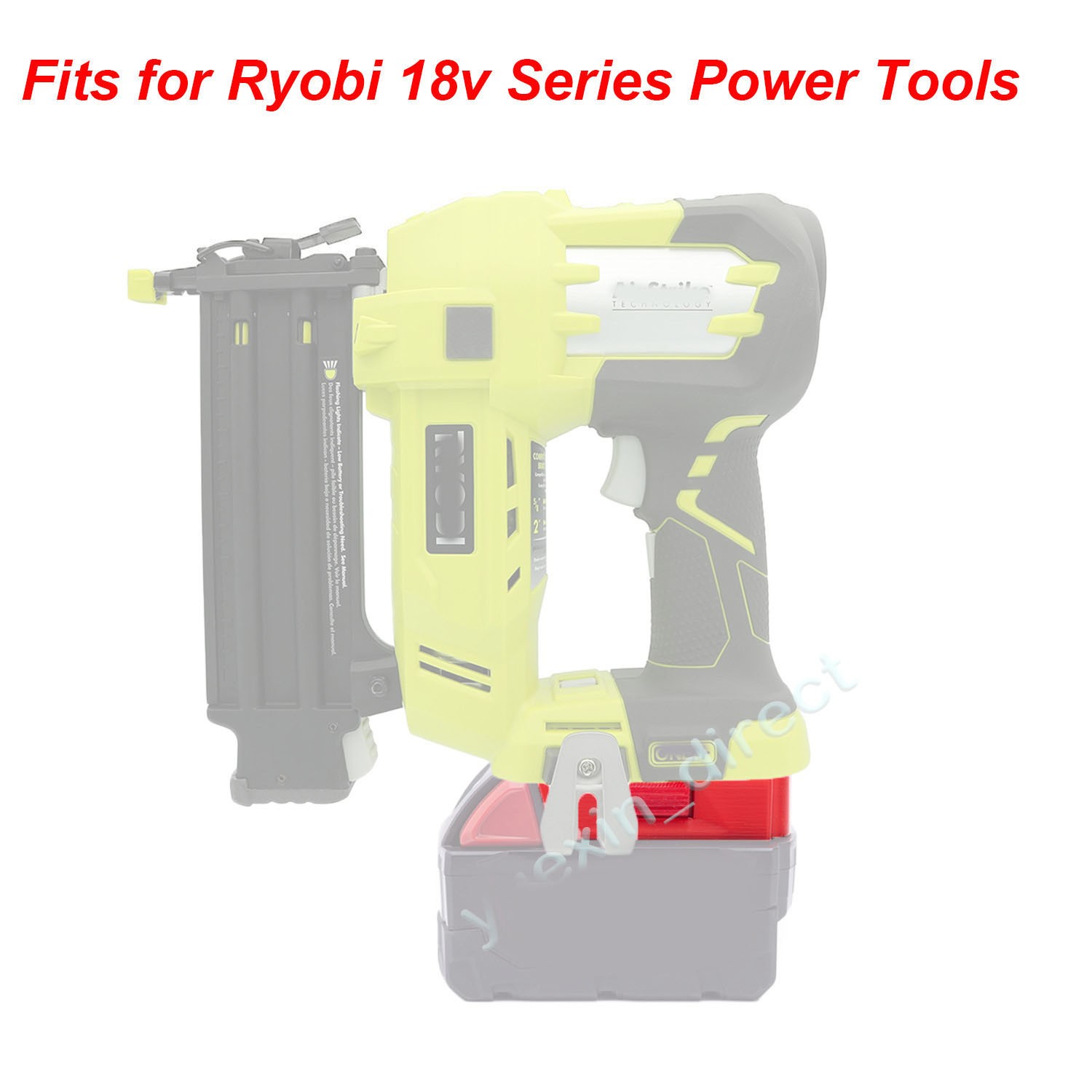 Adapter For Milwaukee 18V Li-ion Battery Convert to fits Ryobi 18V Power Tools