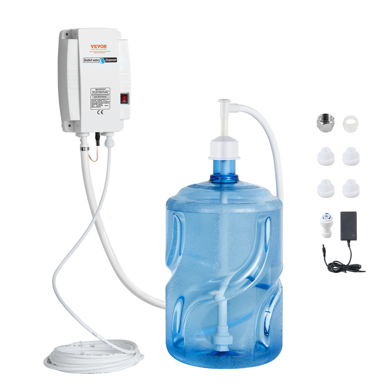 VEVER AC Bottled Water Dispensing Pump System Dispenser Replace Bunn Flojet 110V