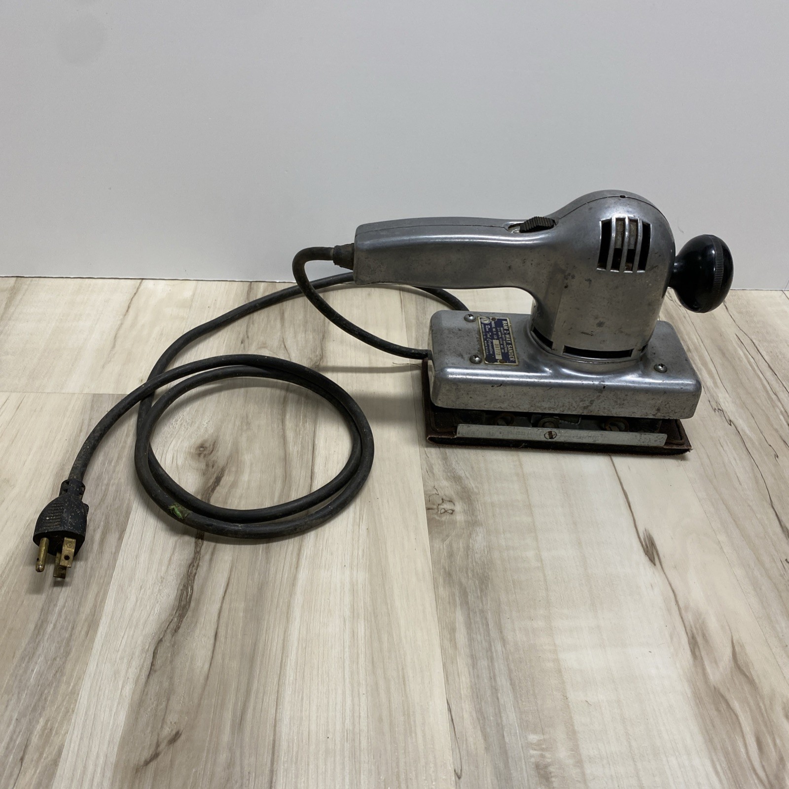 Vintage Ram Sander R-120 Used 2 way electric heavy duty industrial sander