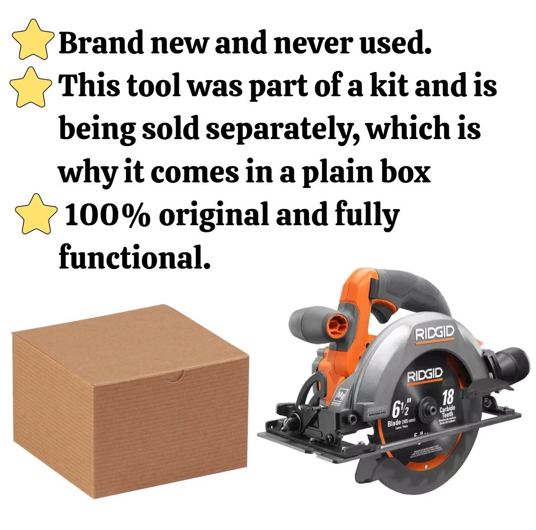 Ridgid 18V SubCompact Brushless Cordless 6-1/2 in. Circular Saw (Tool Only)
