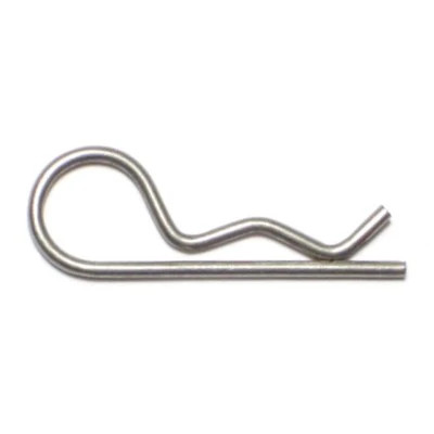.062″ x 1-5/16″ 18-8 Stainless Steel Hitch Pin Clips (10 pcs.)