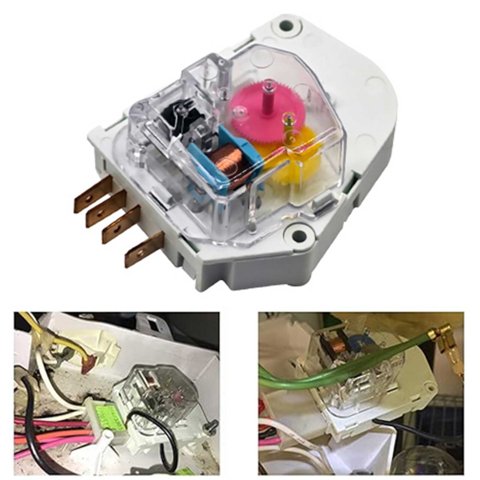 GP11 Refrigerator Defrost Timer (8 hr. 30 min) ,WP68233-3, 68233-3, AP6010564