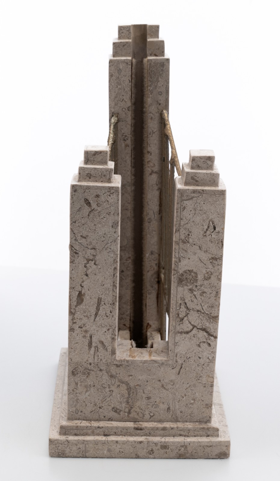 O.C. Tanner Display for Unknown Award Plaque of a Bridge / Staircase 11″ 3.5lbs