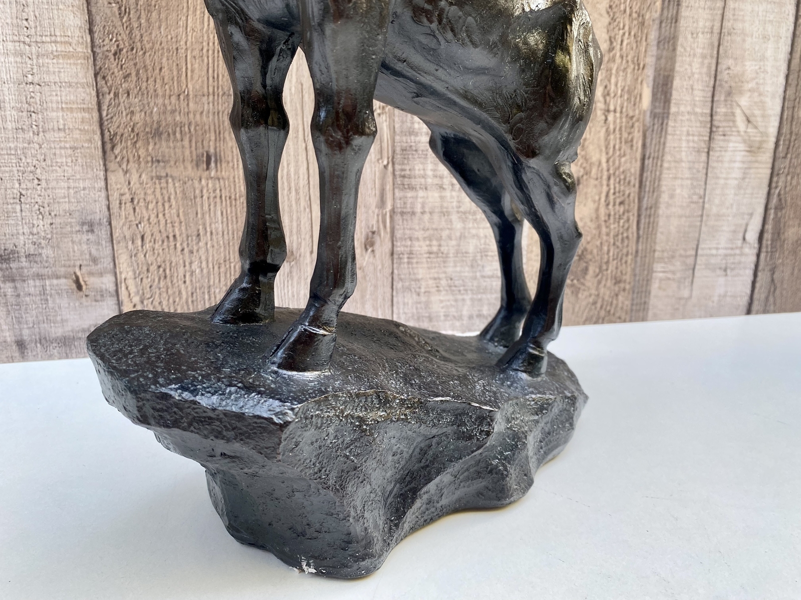 Stag Deer Reindeer Antlers Figurine Decorative Ornament Sculpture Large 41cm