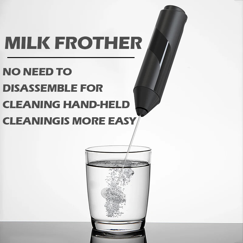 Battery Operated Handheld Electric Milk Frother Mini Coffee Whisk Drink Stirrer