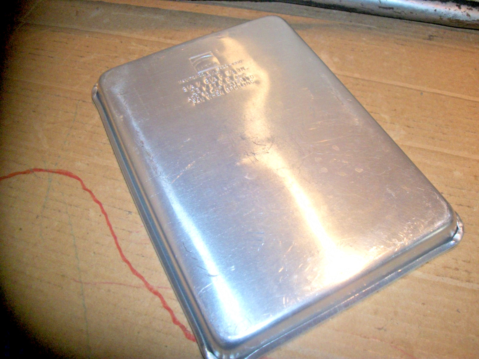 Mirro Aluminum Baking Pan/Tray/Cookie Sheet For Toaster Oven/RV Fits Vintage GE