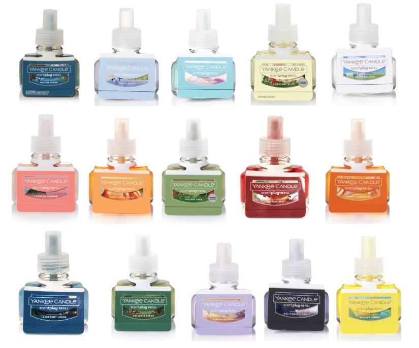 YANKEE CANDLE SCENT PLUG IN REFILLS, PICK SCENT – BUY MORE & SAVE, SHIPS FREE!