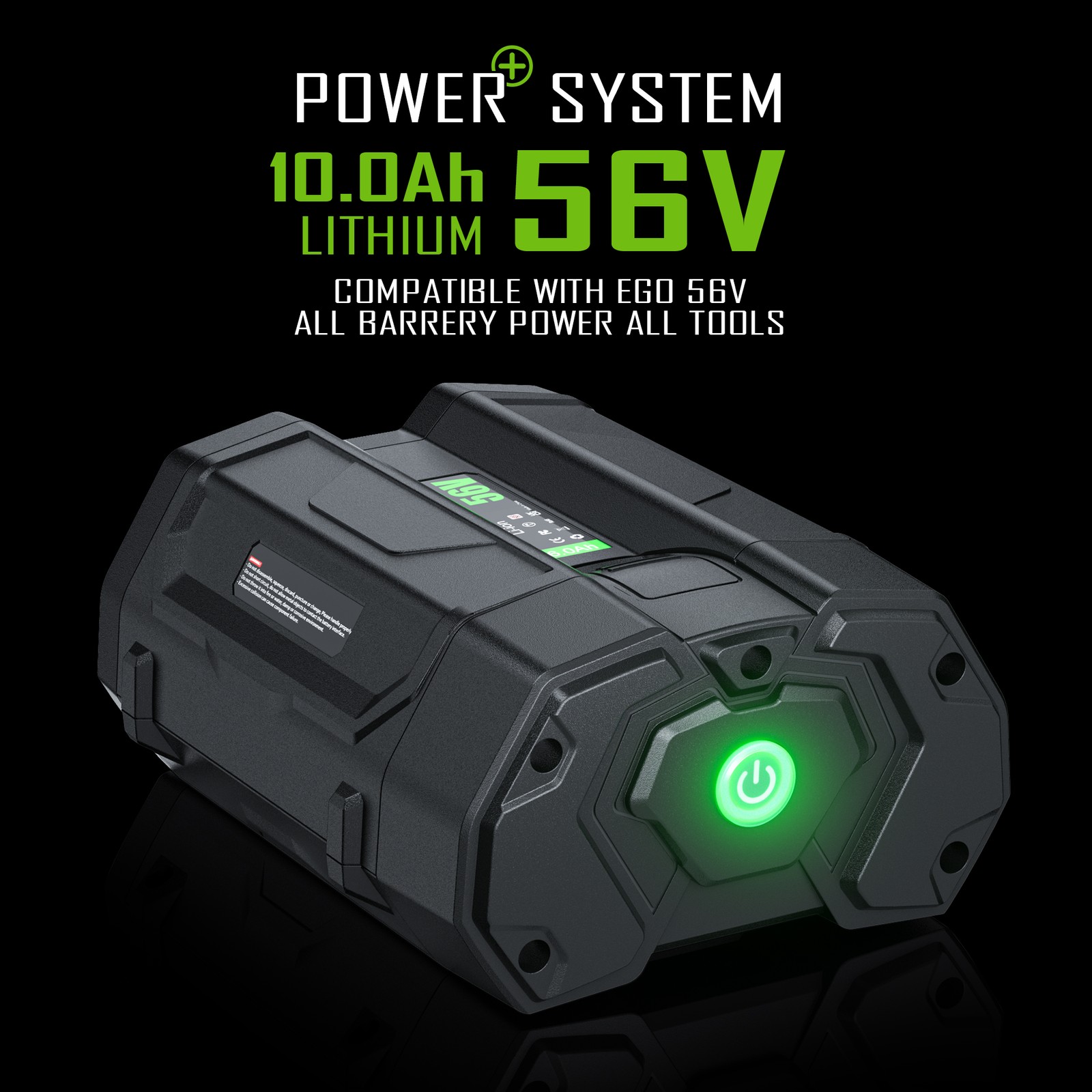 10.0Ah/6.0Ah Battery For EGO 56V 56Volt BA1400 POWER Lithium Ion BA2240 BA2800T
