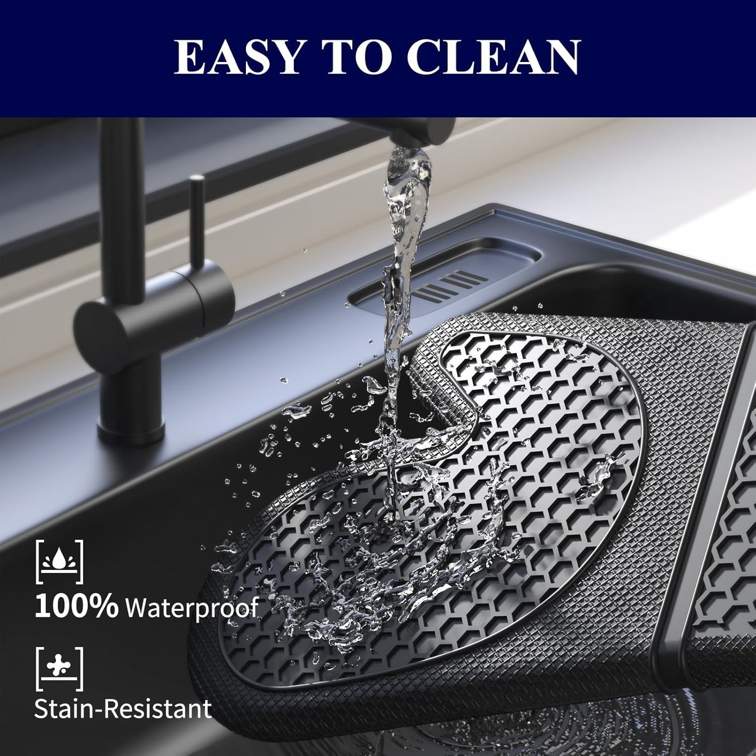 Silicone Oven Mitts Set of 2 – Heat Resistant, Non-Slip & Easy to Clean