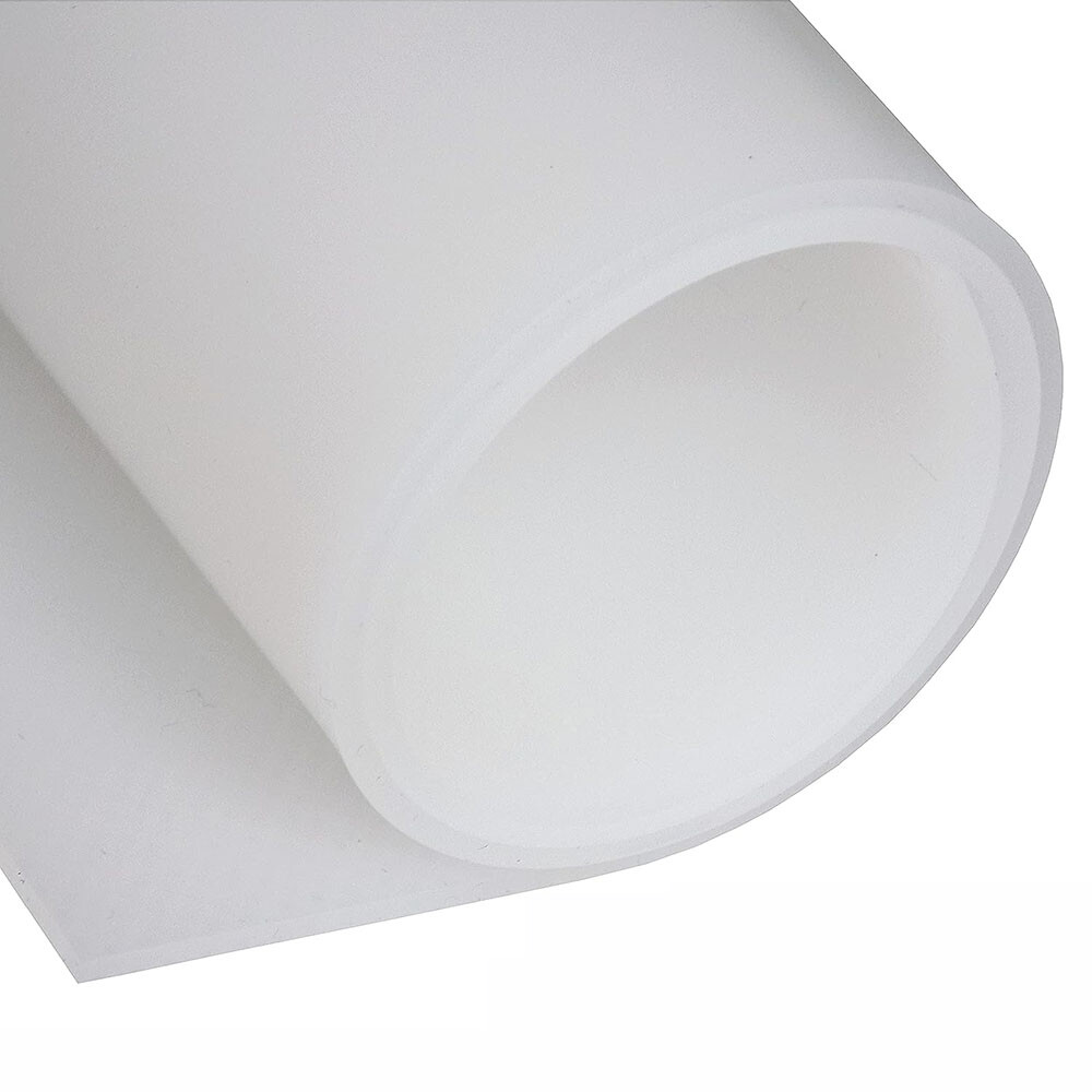 Silicone Sheet Black/Clear/White 0.1 – 6mm Thick 500mm Wide 500mm/1M Long