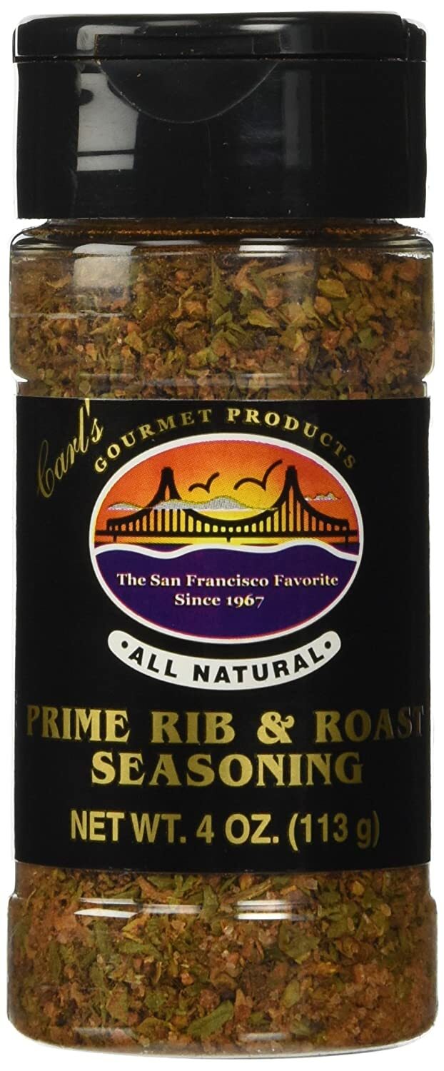Carl’s Gourmet All Natural Prime Rib & Roast Seasoning – 4 oz