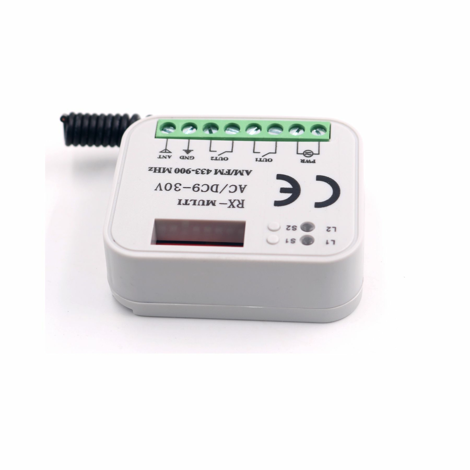 Universal Wireless Remote Control Receiver Gate Opener 315Mhz 433Mhz 868Mhz