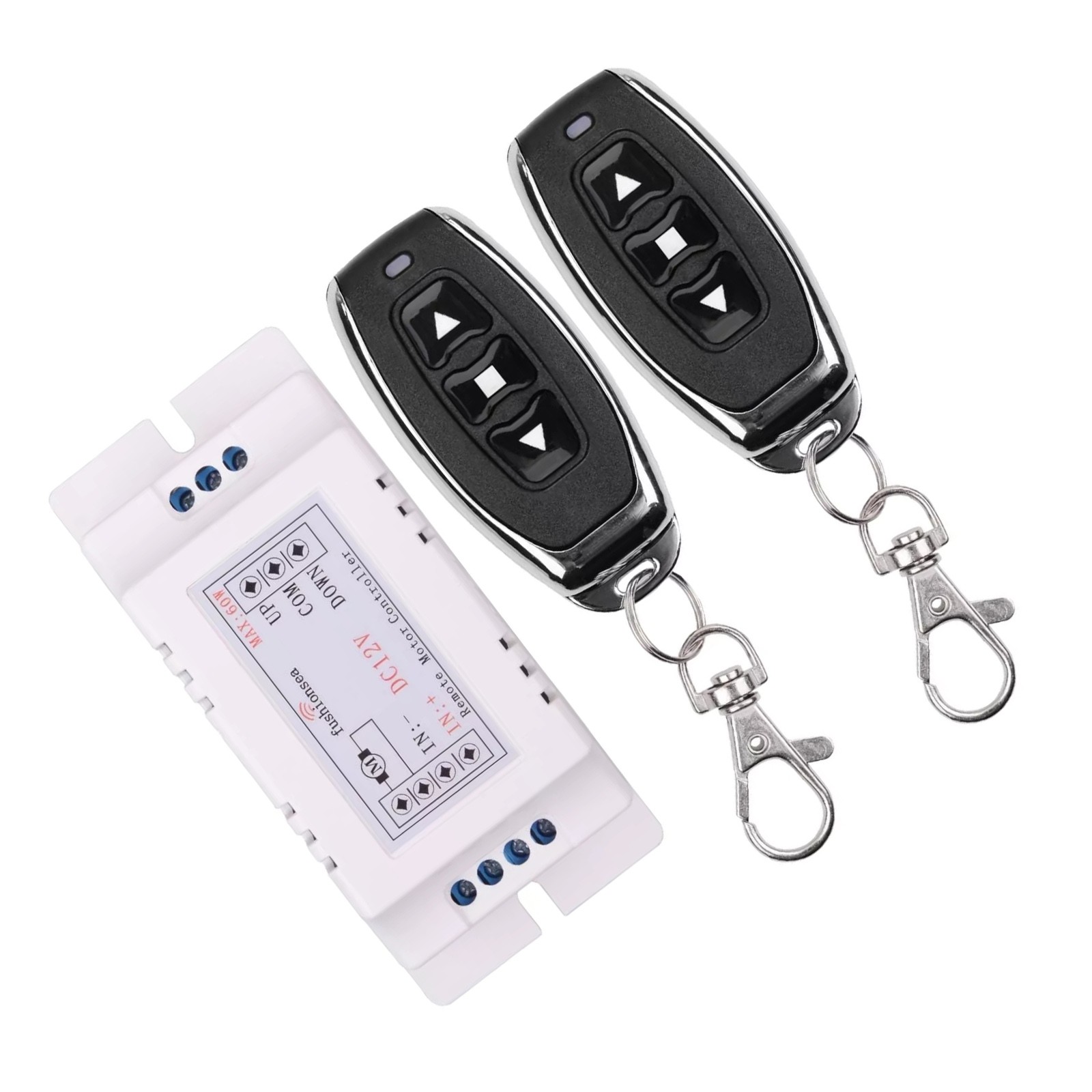 Motor Wireless Remote Switch Remote Control 12V Universal 2 Channel RF433MHz