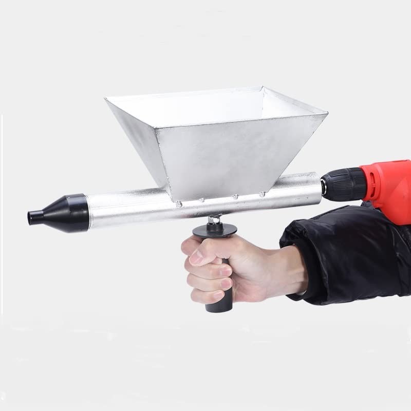 Electric Mortar Grout Gun Portable Cement Pointing Sprayer 4 Nozzles No Drill