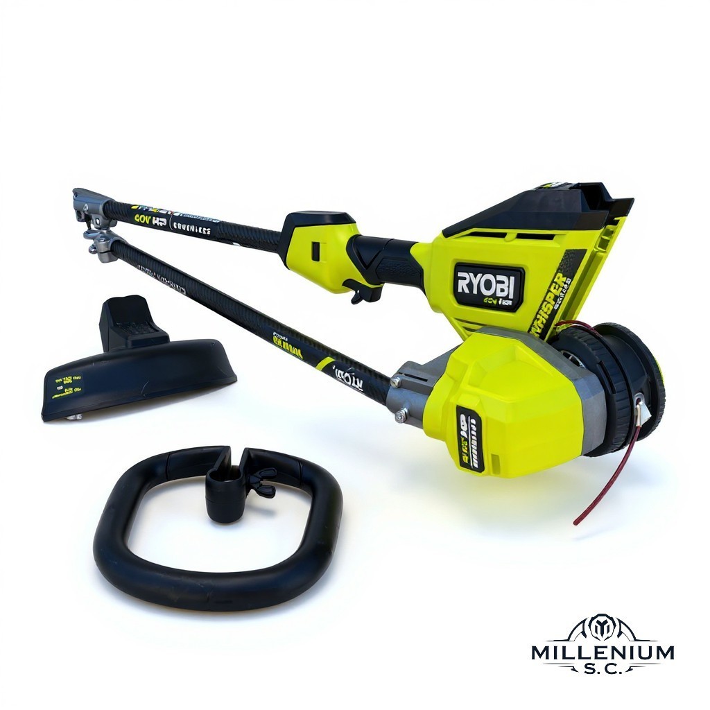 RYOBI 40V HP Brushless 17″ Carbon Fiber Shaft String Trimmer RY402110 – OPEN BOX