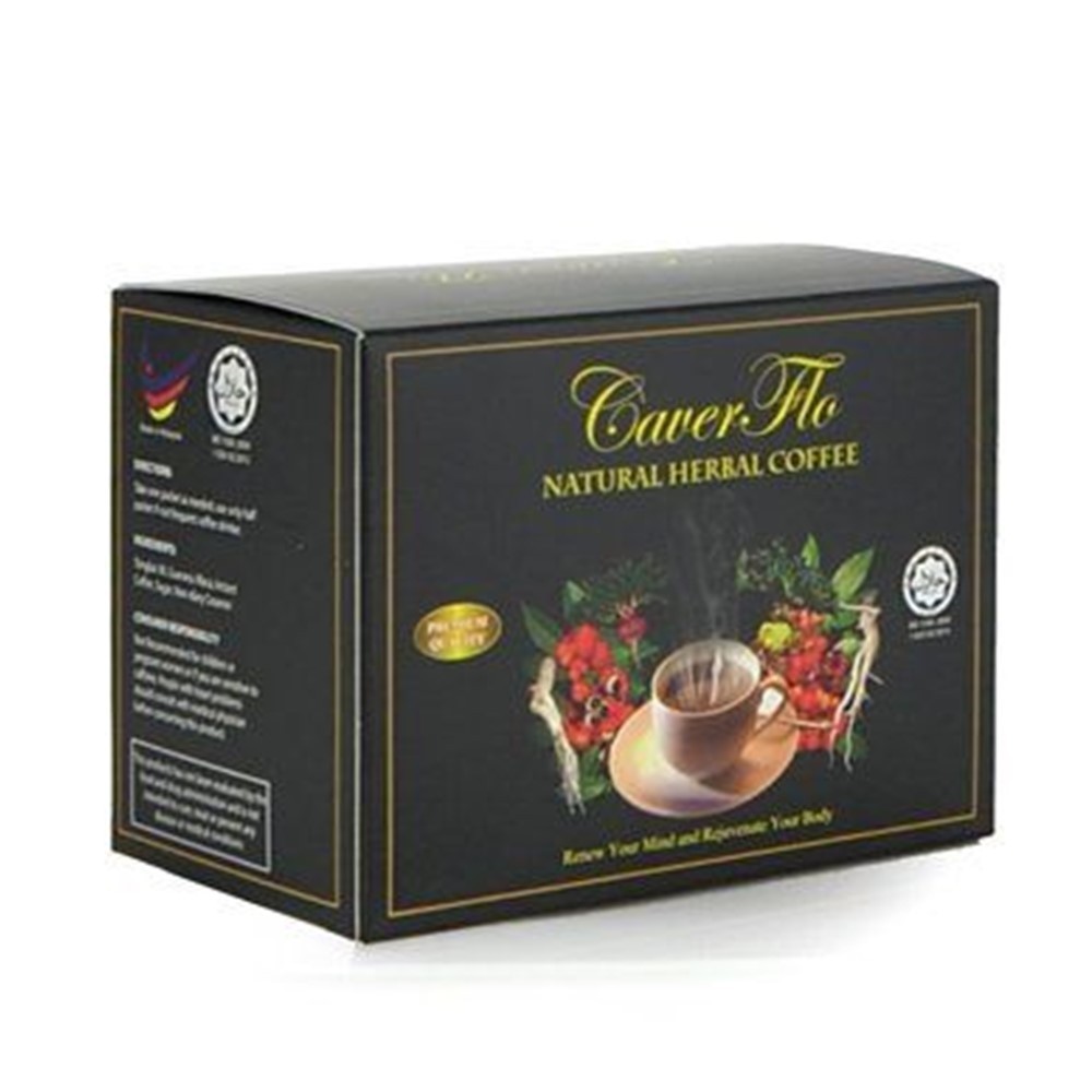1-6X Organic Men Herbal Coffee 10 Sachets x 25g Natural Stamina & Energy Booster