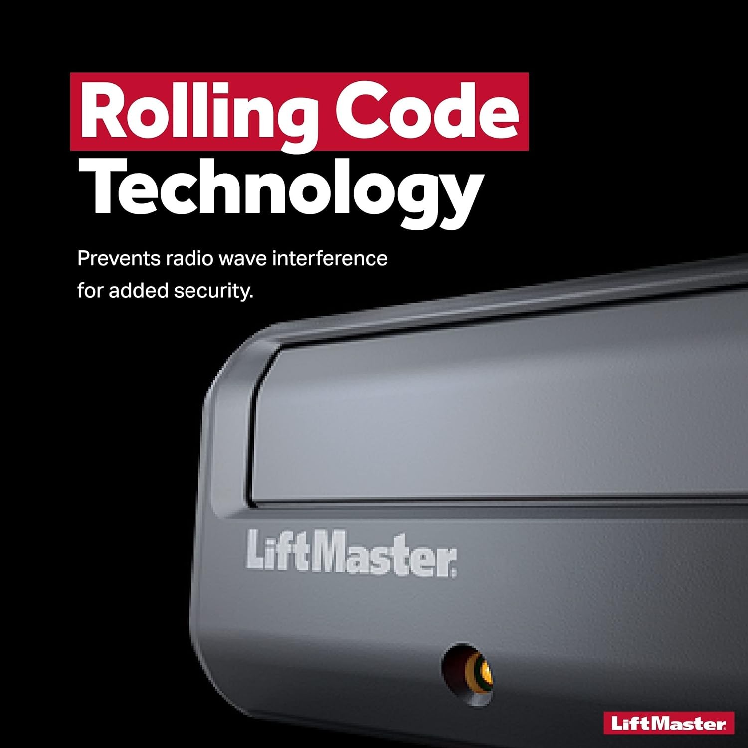 LiftMaster 891LM Security 2.0 1-Button Gate Operator Remote Control w/Visor Clip