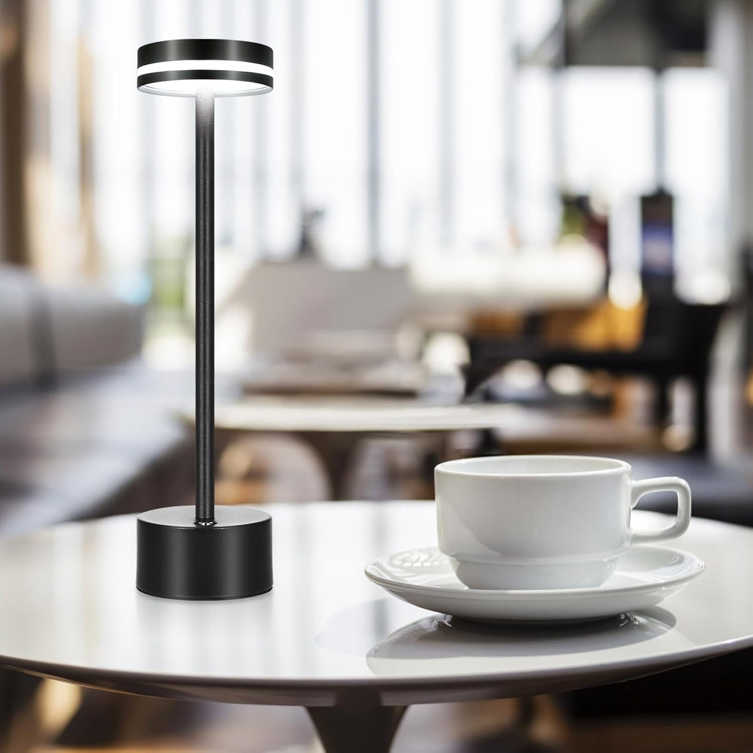 Cordless Table Lamp Portable Battery Powered LED Desk Lamps USB Rechargeable US