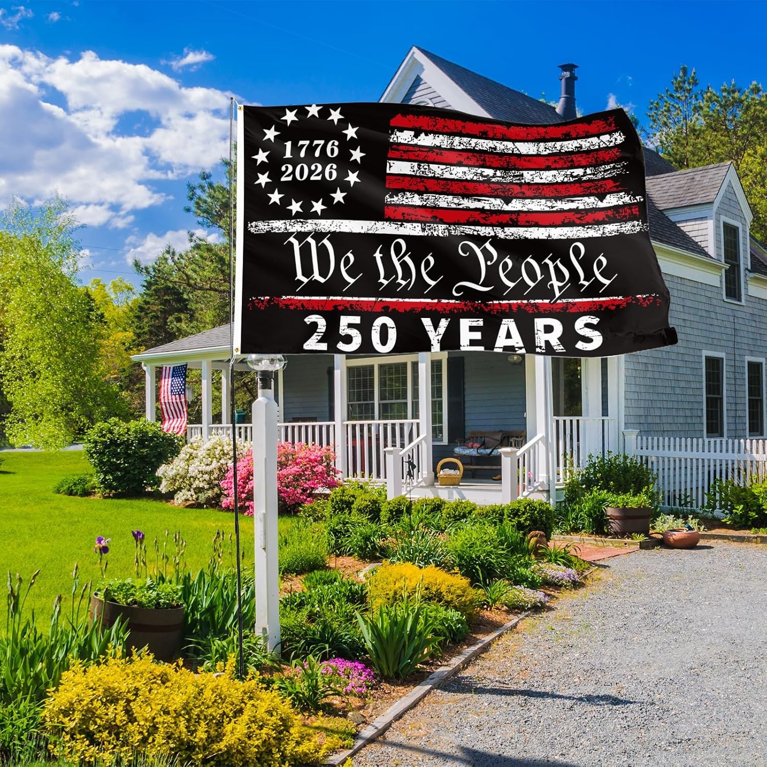 250 Years America Flag, 3X5 Ft, USA 250Th Anniversary Patriotic Design,1776-2026