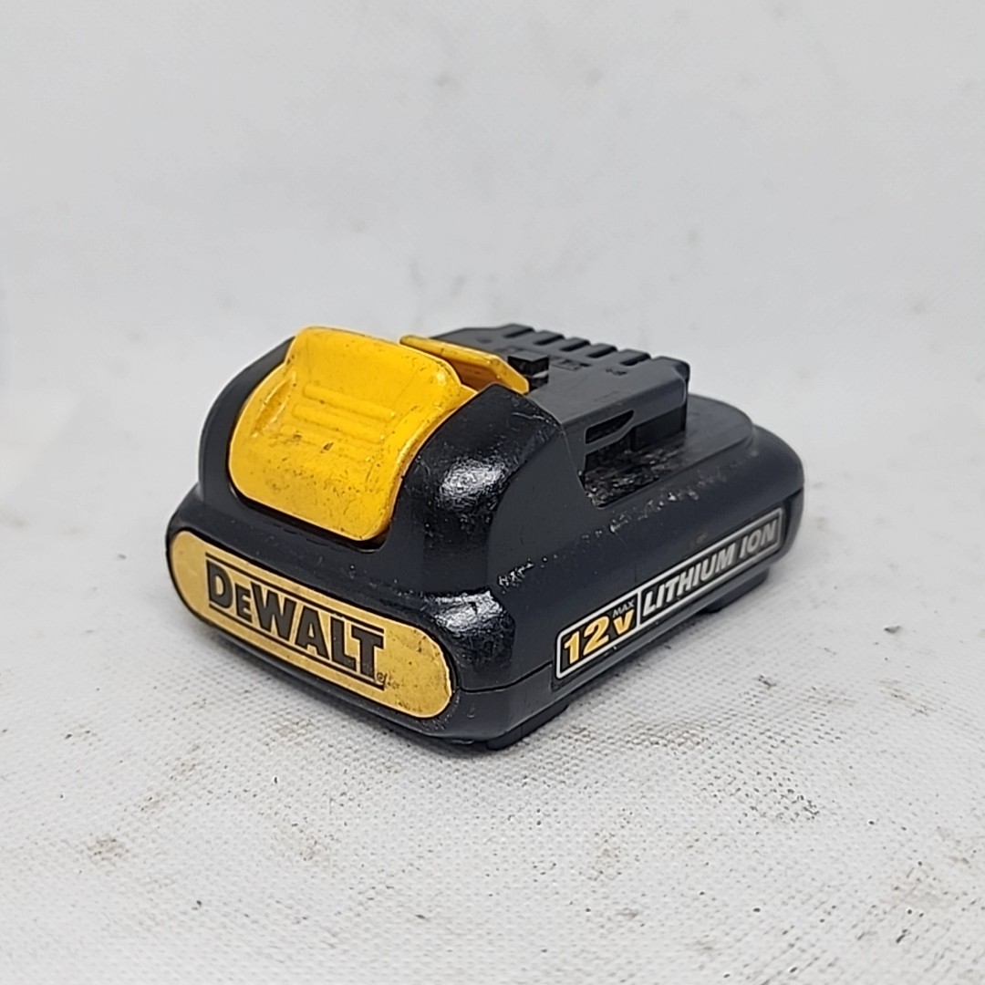 OEM Genuine DeWalt DCB120 12V MAX Lithium Ion 2014 REFRESHED 1.3Ah Battery Pack